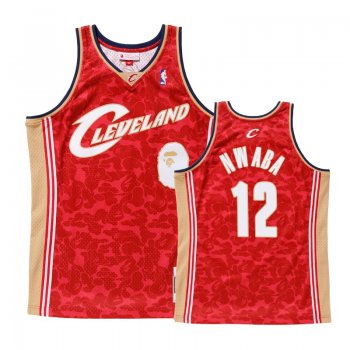 Cleveland Cavaliers #12 David Nwaba BAPE Jersey