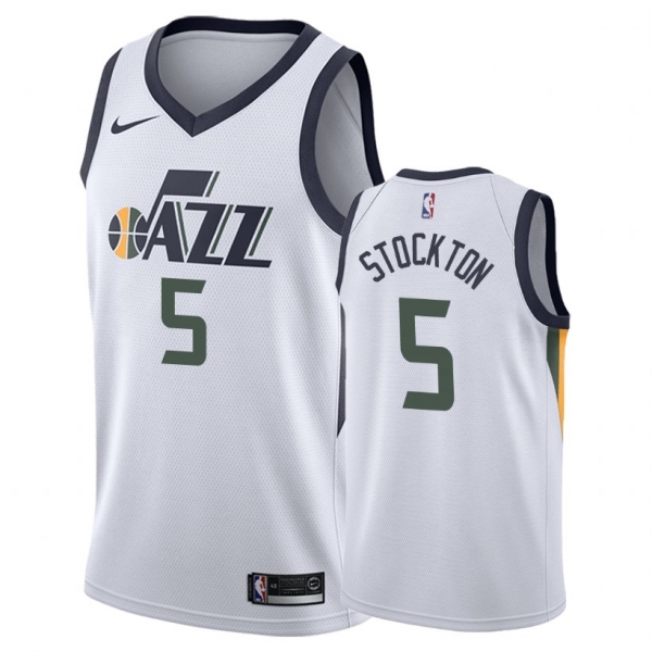 Utah Jazz #5 David Stockton Association Jersey