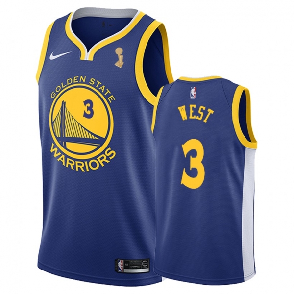 Golden State Warriors #3 David West Icon Jersey