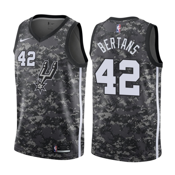 San Antonio Spurs #42 Davis Bertans City Jersey