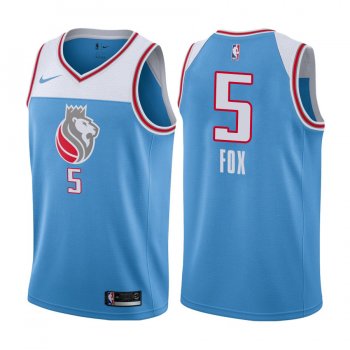 Sacramento Kings #5 De'Aaron Fox City Jersey