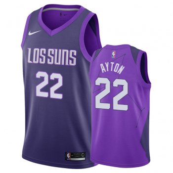 Phoenix Suns #22 DeAndre Ayton City Jersey