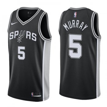 San Antonio Spurs #5 Dejounte Murray Icon Jersey