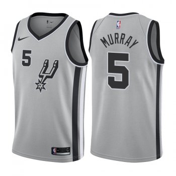 San Antonio Spurs #5 Dejounte Murray Statement Jersey