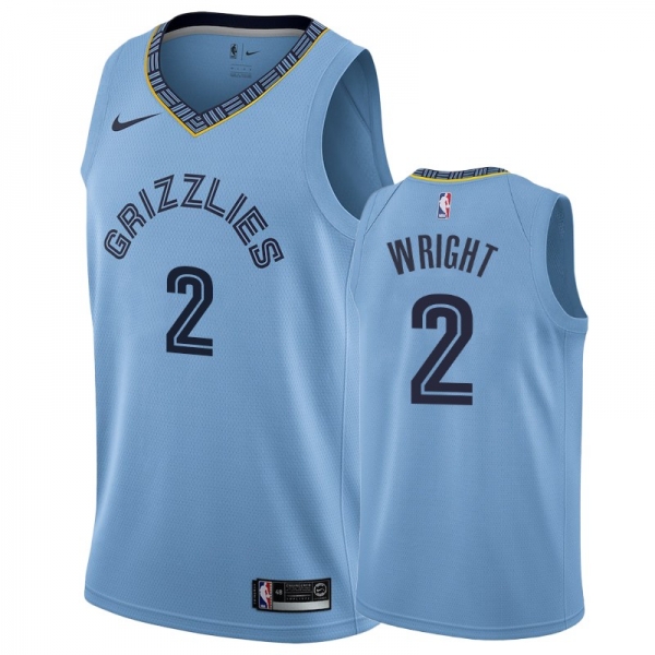 Memphis Grizzlies #2 Delon Wright Statement Jersey