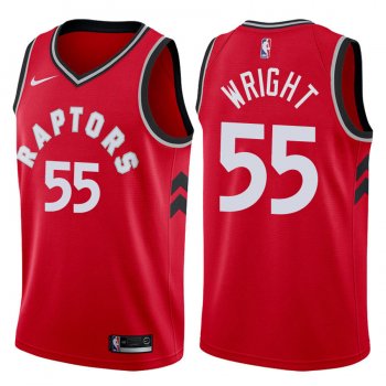 Toronto Raptors #55 Delon Wright Icon Jersey