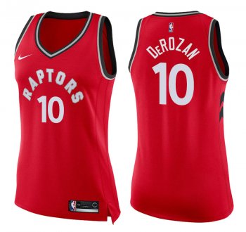 Women's Toronto Raptors #10 DeMar DeRozan Icon Jersey