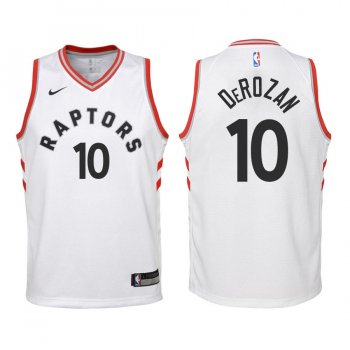 Youth Toronto Raptors #10 DeMar DeRozan Association Jersey