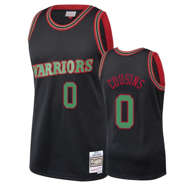 Golden State Warriors #0 DeMarcus Cousins Classic Jersey