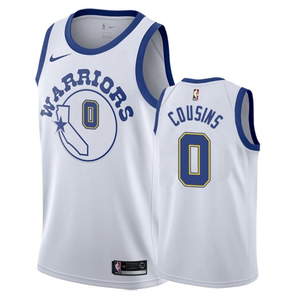 Golden State Warriors #0 DeMarcus Cousins Classic Jersey