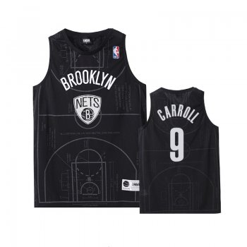 Brooklyn Nets #9 DeMarre Carroll Basketball Court Jersey