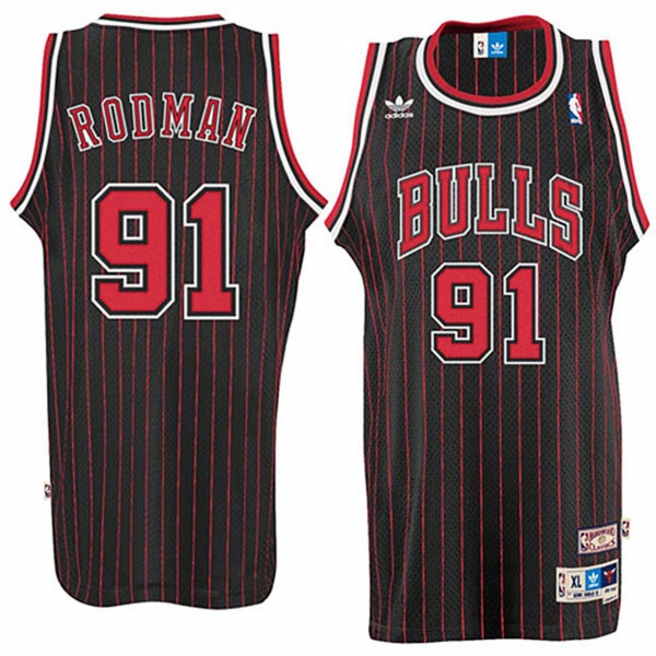 Chicago Bulls Dennis Rodman Hardwood Classics Jersey