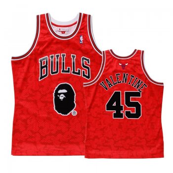 Chicago Bulls #45 Denzel Valentine BAPE Jersey