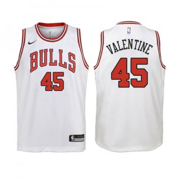 Youth Chicago Bulls #45 Denzel Valentine Association Jersey