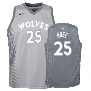 Youth Minnesota Timberwolves #25 Derrick Rose City Jersey