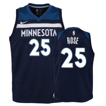 Youth Minnesota Timberwolves #25 Derrick Rose Icon Jersey