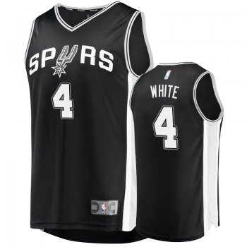 San Antonio Spurs #4 Derrick White Icon Jersey