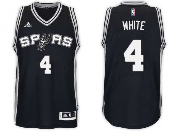 San Antonio Spurs #4 Derrick White Road Jersey