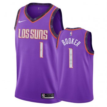 Phoenix Suns #1 Devin Booker City Jersey