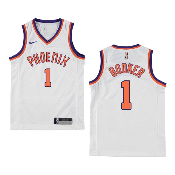 Youth Phoenix Suns #1 Devin Booker Classic Jersey