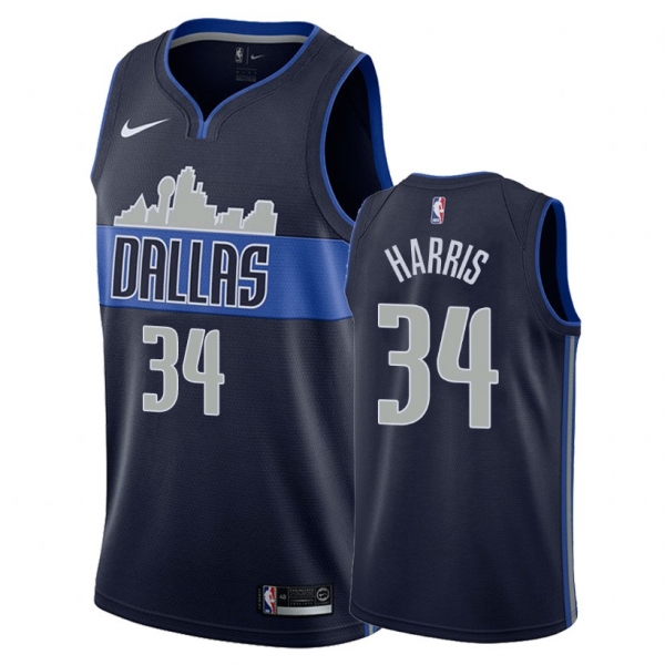 Dallas Mavericks #34 Devin Harris Statement Jersey