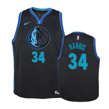 Youth Dallas Mavericks #34 Devin Harris City Jersey