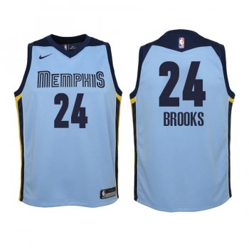 Youth Memphis Grizzlies #24 Dillon Brooks Statement Jersey