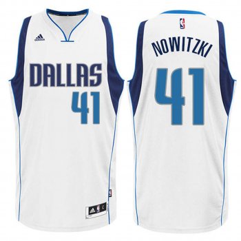 Dallas Mavericks #41 Dirk Nowitzki Hardwood Classics Jersey