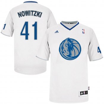 Dirk Nowitzki Mavericks #41 2013 Christmas Day Jersey