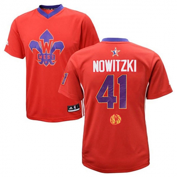 Dallas Mavericks #41 Dirk Nowitzki All-Star Jersey