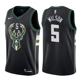 Milwaukee Bucks #5 D.J. Wilson Statement Jersey