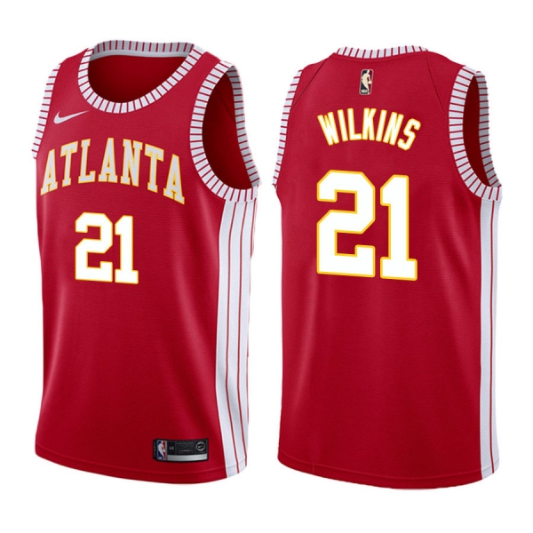 Atlanta Hawks #21 Dominique Wilkins Classic Jersey