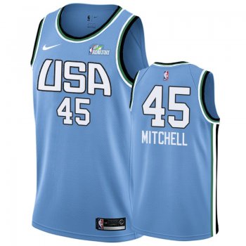 Utah Jazz #45 Donovan Mitchell 2019 Rising Star Jersey