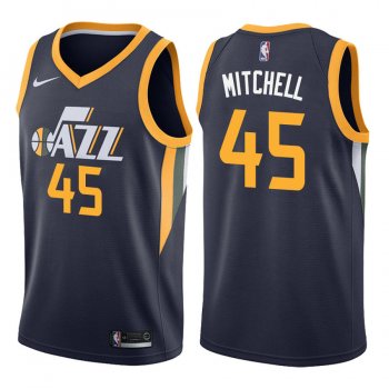 Utah Jazz #45 Donovan Mitchell Icon Jersey