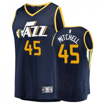 Utah Jazz #45 Donovan Mitchell Icon Jersey