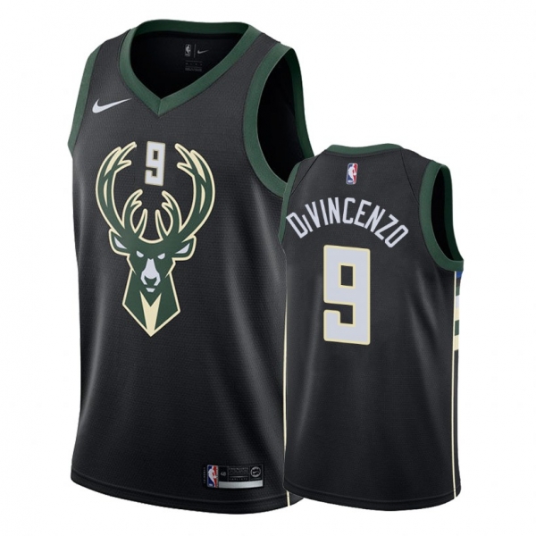 Milwaukee Bucks #9 Donte DiVincenzo Statement Jersey