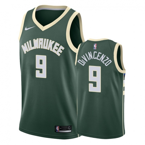 Milwaukee Bucks #9 Donte DiVincenzo Icon Jersey