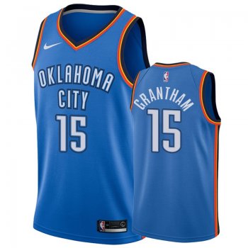 Oklahoma City Thunder #15 Donte Grantham Icon Jersey