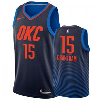 Oklahoma City Thunder #15 Donte Grantham Statement Jersey