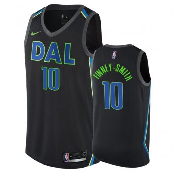 Dallas Mavericks Dorian Finney-Smith #10 Black City Jersey