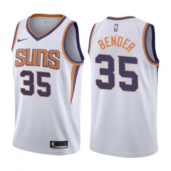 Phoenix Suns Dragan Bender #35 White 2017-18 Association Jersey