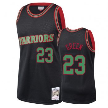 Golden State Warriors Draymond Green #23 Black Classics Christmas Jersey