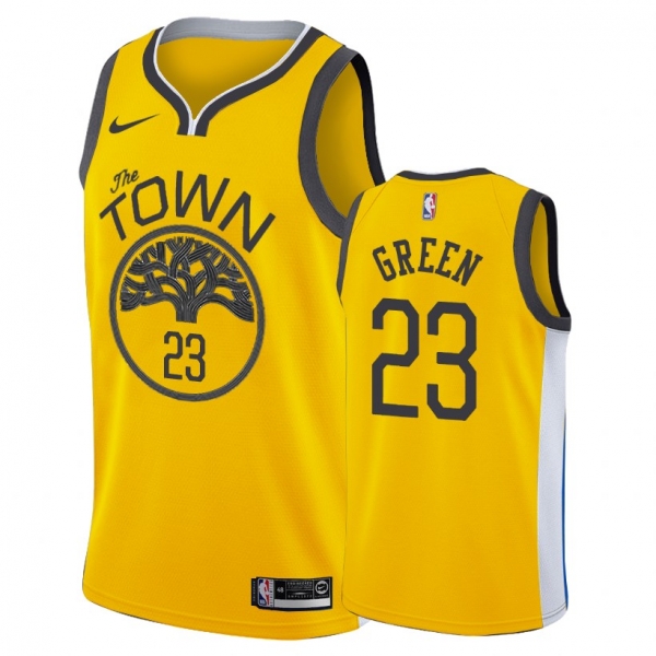 Golden State Warriors #23 Draymond Green Earned Jersey