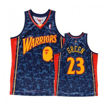 Golden State Warriors #23 Draymond Green BAPE Jersey