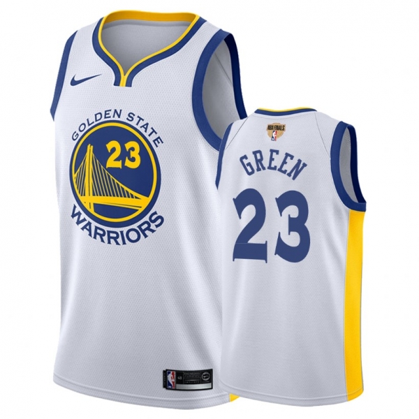 Golden State Warriors Draymond Green #23 White Finals Bound Association Jersey