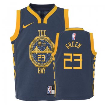 Youth Golden State Warriors #23 Draymond Green City Jersey