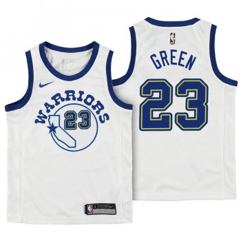 Youth Golden State Warriors #23 Draymond Green Hardwood Classics Jersey