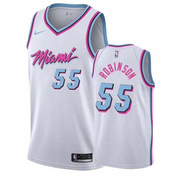 Miami Heat #55 Duncan Robinson City Jersey