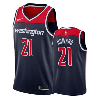 Washington Wizards #21 Dwight Howard Statement Jersey