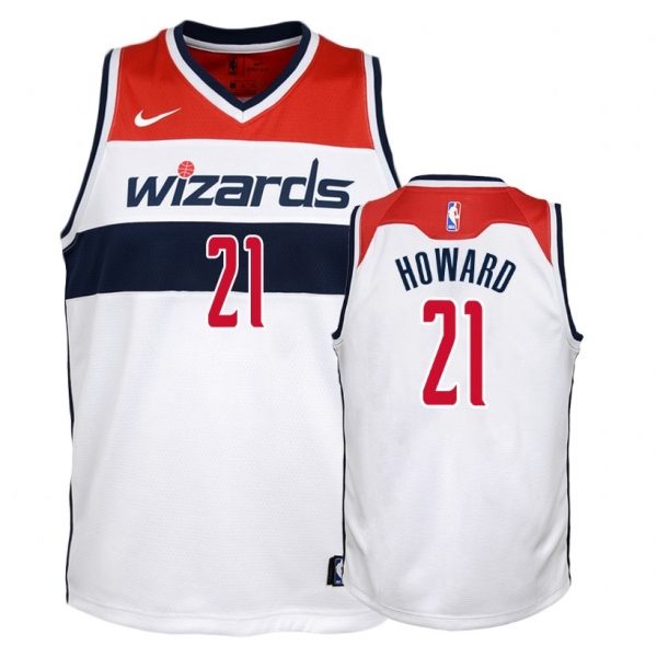 Youth Washington Wizards #21 Dwight Howard Association Jersey